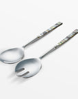 Abalon™ Artisan Forged Stainless Steel Salad Servers (set of 2)