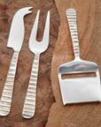 Ravine™ Hand Forged Stainless Steel Cheese Knives (set of 3)