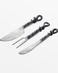 Brummel™ Hand Forged Stainless Steel Cheese Knives