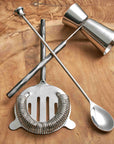 Tomini™ barware (set of 3) - Silver | Image 1 | Premium Utensils from the Tomini collection | made with Stainless Steel for long lasting use | texxture