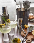 Tomini™ barware (set of 3) - Silver | Image 2 | Premium Utensils from the Tomini collection | made with Stainless Steel for long lasting use | texxture
