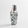 Abalon™ Handmade Stainless Steel and Mother of Pearl Cocktail Shaker - (colors: Silver) | Premium Utensils from the Abalon™ collection | made with Stainless Steel and Mother of Pearl for long lasting use