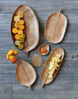 Lampang Banana Leaf Platter Natural Color | Image 2 | From the Lampang Collection | Expertly constructed with natural banana leaf for long lasting use | Available in natural color | texxture home