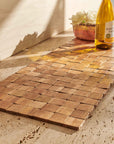 Bremen™ Sliced Acacia Wood Table Runner - (colors: Natural, Black) | Premium Runner from the Bremen™ collection | made with Acacia Wood for long lasting use