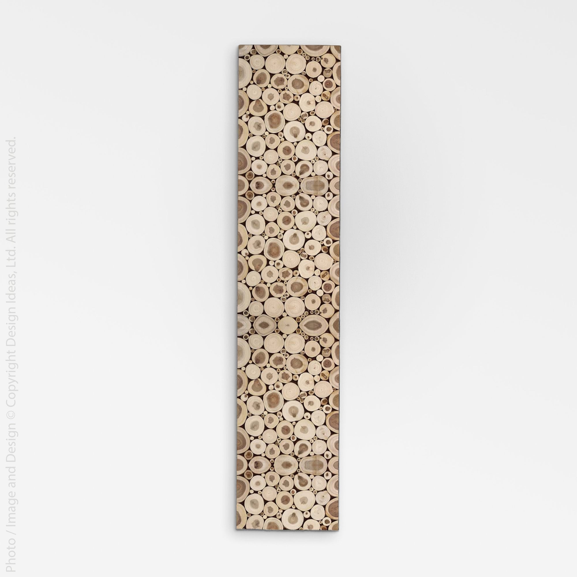 Branch Wood Runner - Natural Color | Image 1 | From the Branch Collection | Masterfully made with natural wood for long lasting use | This runner is sustainably sourced | Available in natural color | texxture home