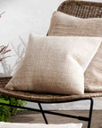 Capri™ Loosely Woven Cotton Cushion Cover (16 in x 16 in)