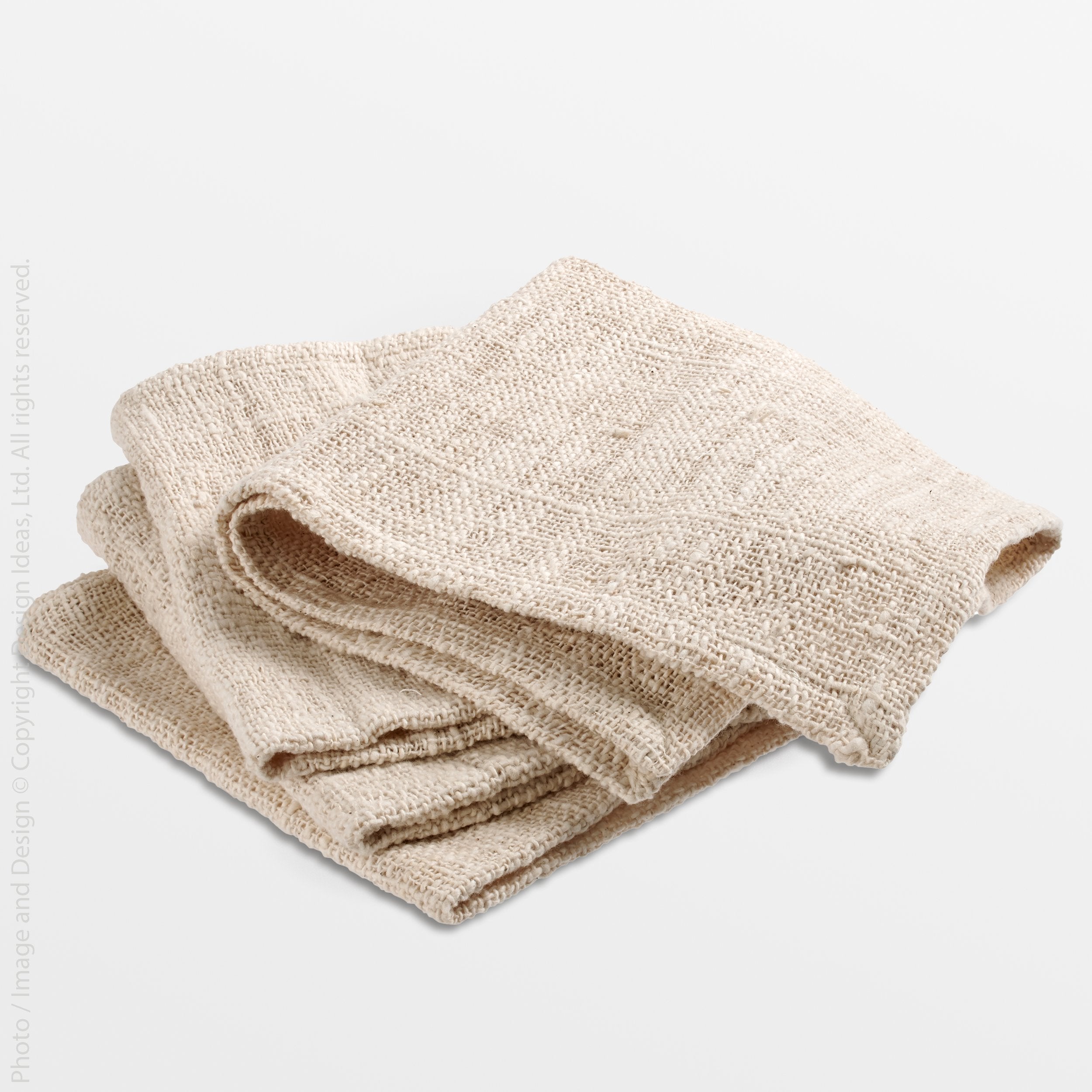 Natural Linen Cloth Napkins Set of 12 for Thanksgiving Dinner