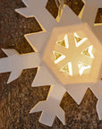 Flurry™ Paper and LED Snowflake Garland