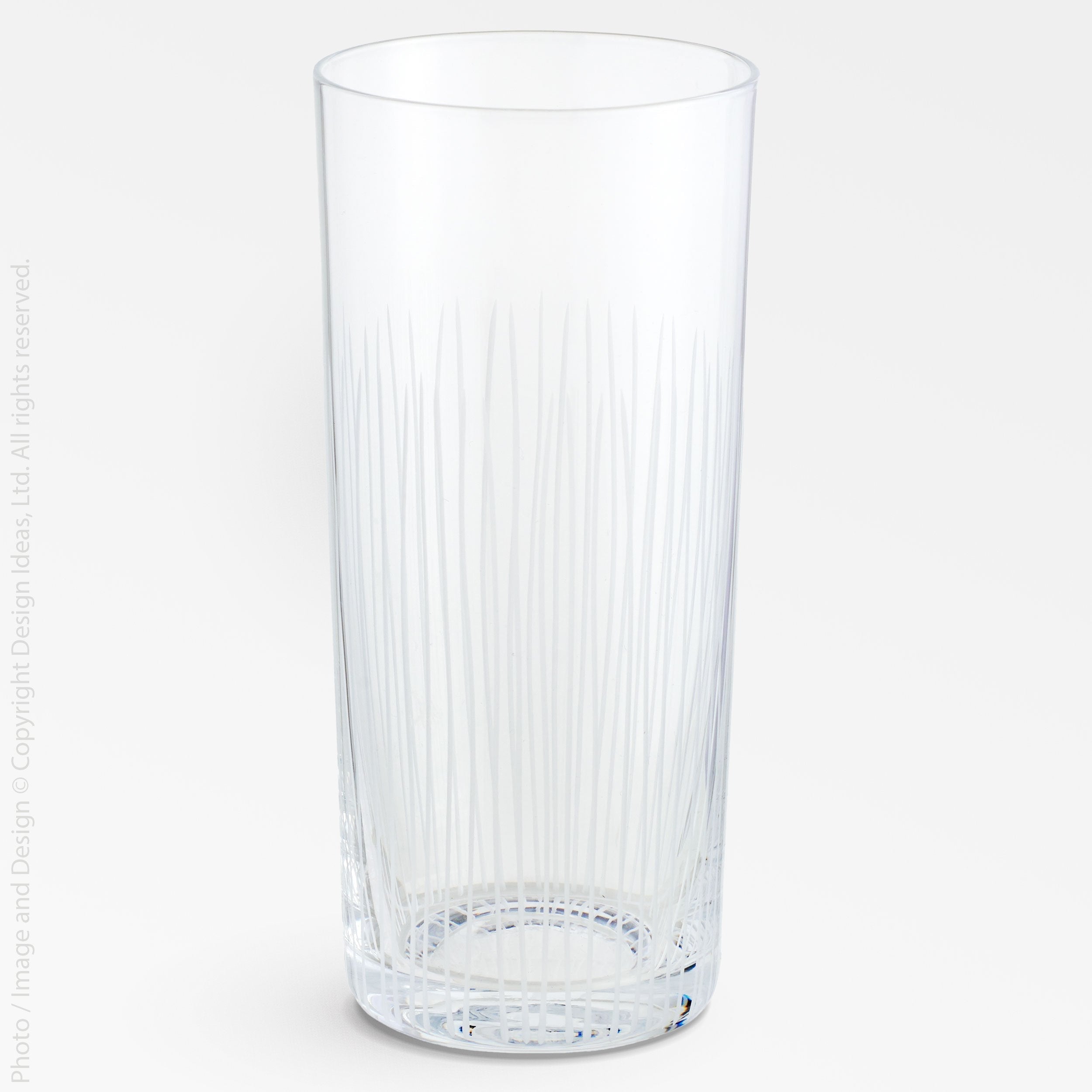 Endra™ drinking glass (16 oz.) - Clear | Image 1 | Premium Glass from the Endra collection | made with Glass for long lasting use | texxture