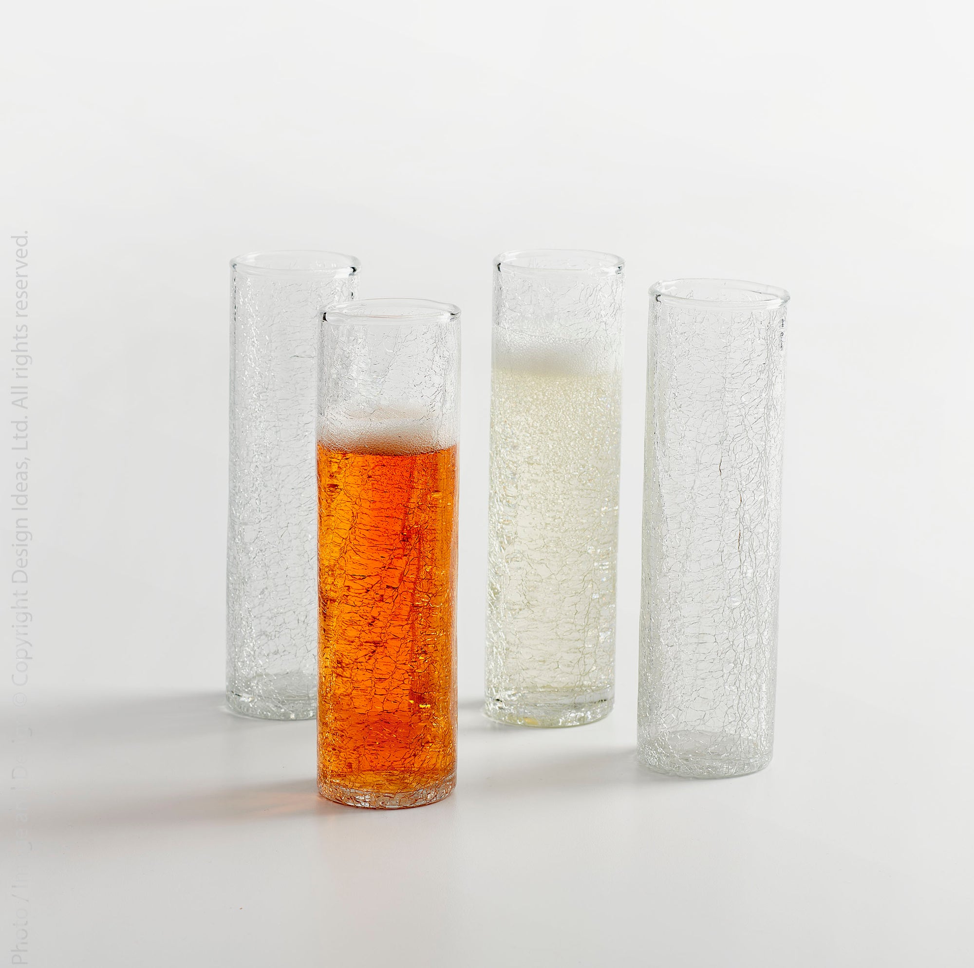 Norwell™ Mouth Blown Glass Champagne Flute (set of 4)