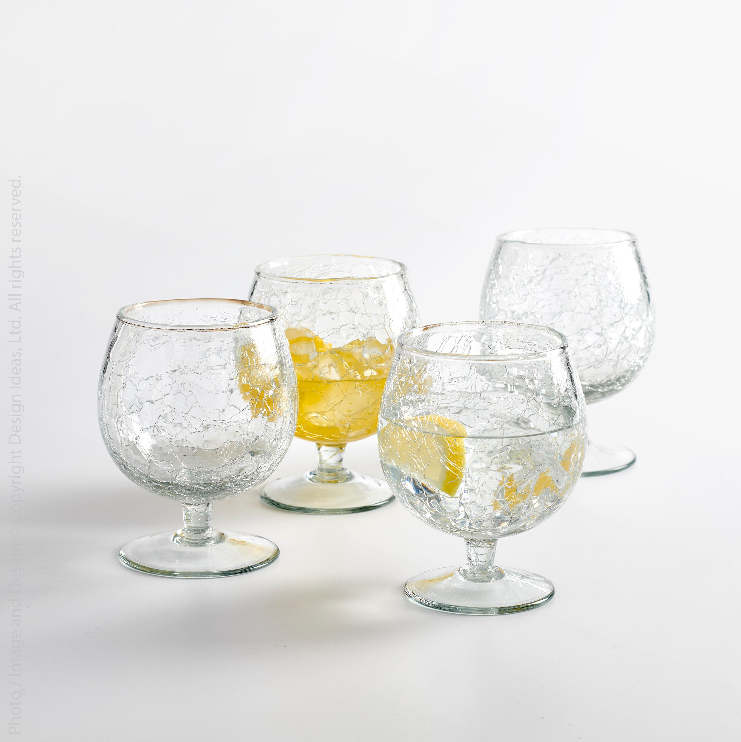 Norwell™ Mouth Blown Glass Goblet (set of 4) - texxture