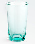 Ravena Drinking Glass (Tall) - natural Color | Image 1 | From the Ravena Collection | Elegantly constructed with natural glass for long lasting use | These glass are sustainably sourced | Available in cyan color | texxture home