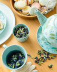 Bloomsbury™ Hand Painted Kaolin Clay Teapot