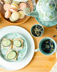 Bloomsbury™ Hand Painted Kaolin Clay Teapot