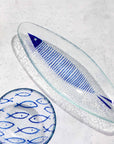 Moorea™ Hand Painted Glass Platter