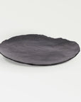 Stoneshard™ plate (9.8 dia x 0.5 in.) - Gray | Image 1 | Premium Plate from the Stoneshard collection | made with Riverstone for long lasting use | texxture