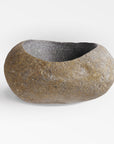 Stoneshard™ bowl (7.9 x 8.7 x 4.3 in.) - Gray | Image 1 | Premium Bowl from the Stoneshard collection | made with Riverstone for long lasting use | texxture