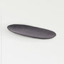 Stoneshard™ platter (10 x 4 x 0.5 in.) - Gray | Image 1 | Premium Platter from the Stoneshard collection | made with Riverstone for long lasting use | texxture