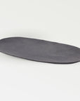 Stoneshard™ platter (16 x 8 x 0.5 in.) - Gray | Image 1 | Premium Platter from the Stoneshard collection | made with Riverstone for long lasting use | texxture