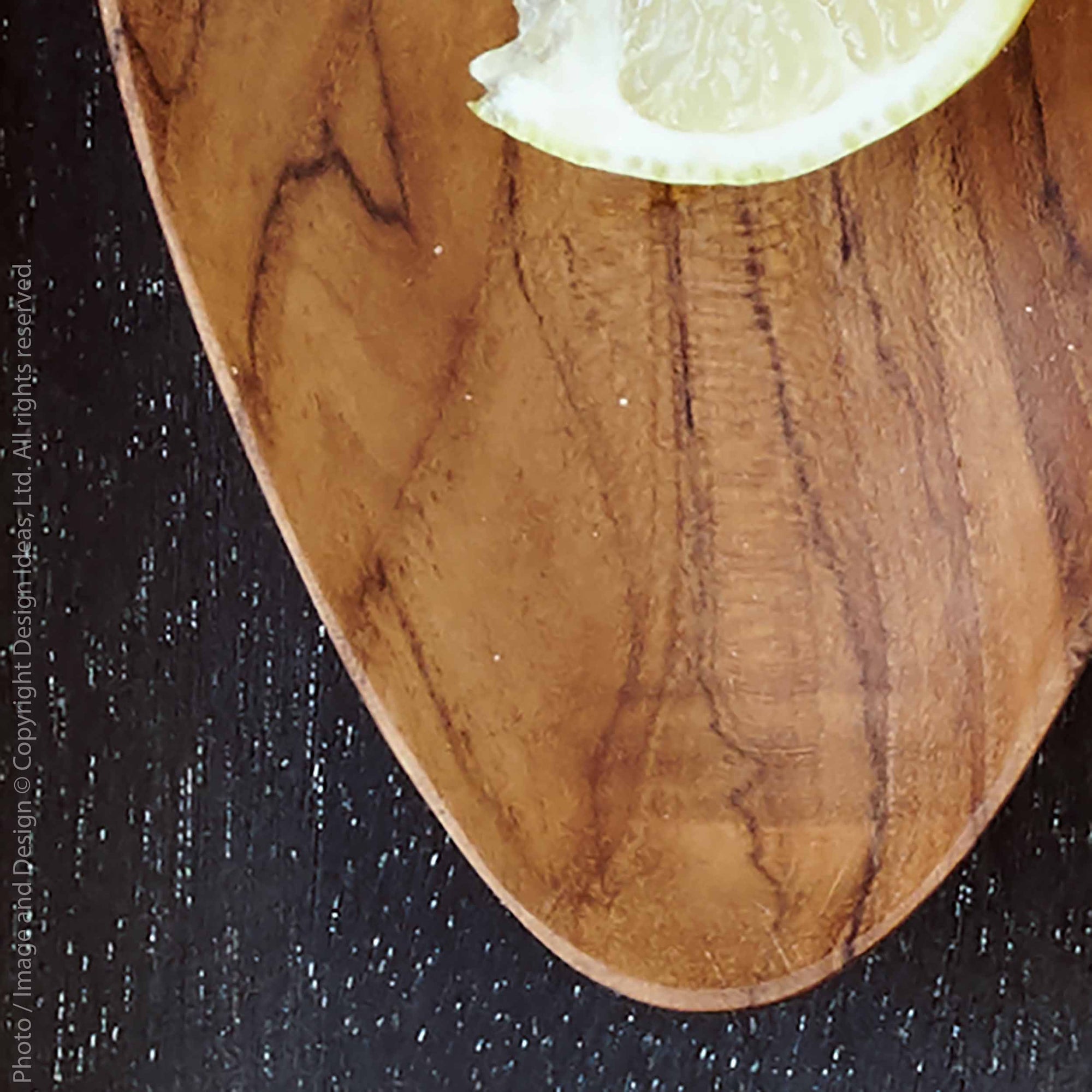 Chiku™ Teak Teardrop Bowl