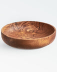 Chiku™ bowl (8.3" dia) - Natural | Image 1 | Premium Bowl from the Chiku collection | made with Teak wood for long lasting use | sustainably sourced with recycled materials | texxture
