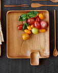 Chiku™ Teak Platter (7.7  x 9.5 in)
