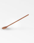 Chiku Teak Spoon - Black Color | Image 1 | From the Chiku Collection | Expertly handmade with natural teak for long lasting use | These utensils are sustainably sourced | Available in natural color | texxture home