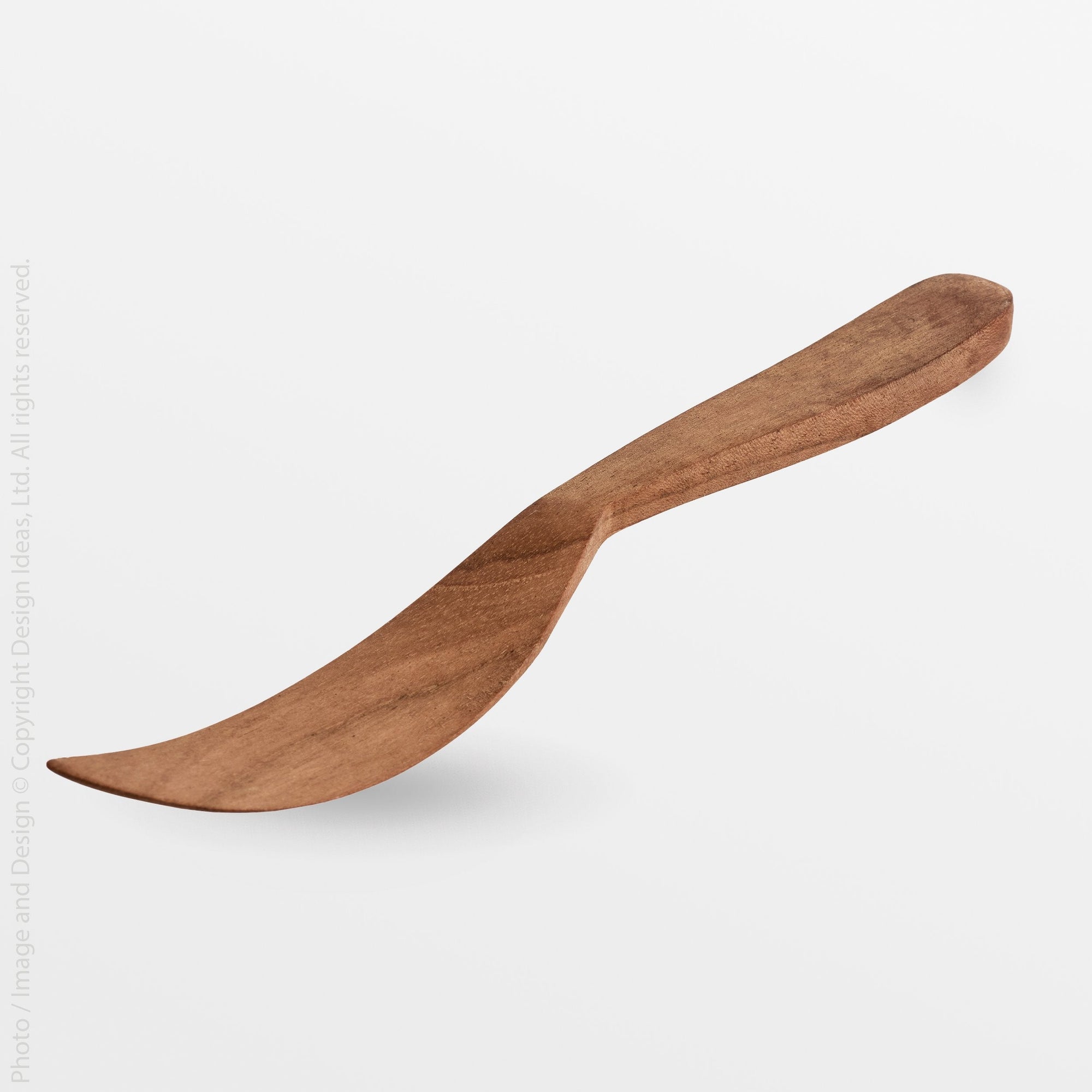 Chiku Teak Knife - Black Color | Image 1 | From the Chiku Collection | Exquisitely crafted with natural teak for long lasting use | These utensils are sustainably sourced | Available in natural color | texxture home