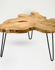Takara Teak Root Coffee Table - Clear Color | Image 1 | From the Takara Collection | Elegantly crafted with natural teak root for long lasting use | This table is sustainably sourced | Available in natural color | texxture home