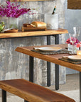 Takara™ Teak Live Edge Console Table