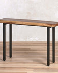 Takara™ live edge console table - Natural | Image 1 | Premium Table from the Takara collection | made with Teak for long lasting use | texxture