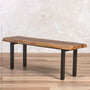 Takara™ Teak Live Edge Dining Bench