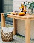Takara™ console table - Natural | Image 6 | Premium Table from the Takara collection | made with Teak wood for long lasting use | texxture