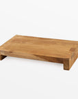 Catanga Teak Root Riser (Medium) - Black Color | Image 1 | From the Catanga Collection | Skillfully assembled with natural teak root for long lasting use | This riser is sustainably sourced | Available in natural color | texxture home
