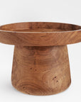 Chiku™ riser (8.6 dia) - Natural | Image 1 | Premium Riser from the Chiku collection | made with Teak wood for long lasting use | sustainably sourced with recycled materials | texxture