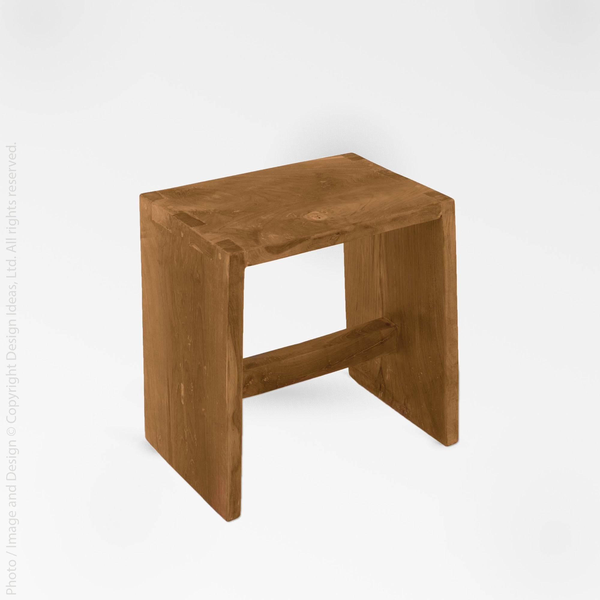 Catanga Teak Root Stool - Silver Color | Image 1 | From the Catanga Collection | Exquisitely handmade with natural teak root for long lasting use | This stool is sustainably sourced | Available in natural color | texxture home