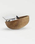 Axis Centerpieces Bowl - Natural Color | Image 1 |  | Exquisitely handmade with natural centerpieces for long lasting use | This bowl is sustainably sourced | Available in natural color | texxture home
