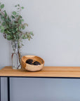 Axis Centerpieces Bowl Natural Color | Image 3 |  | Exquisitely handmade with natural centerpieces for long lasting use | This bowl is sustainably sourced | Available in natural color | texxture home