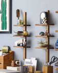 Takara™ Teak Column Shelf (Mini)