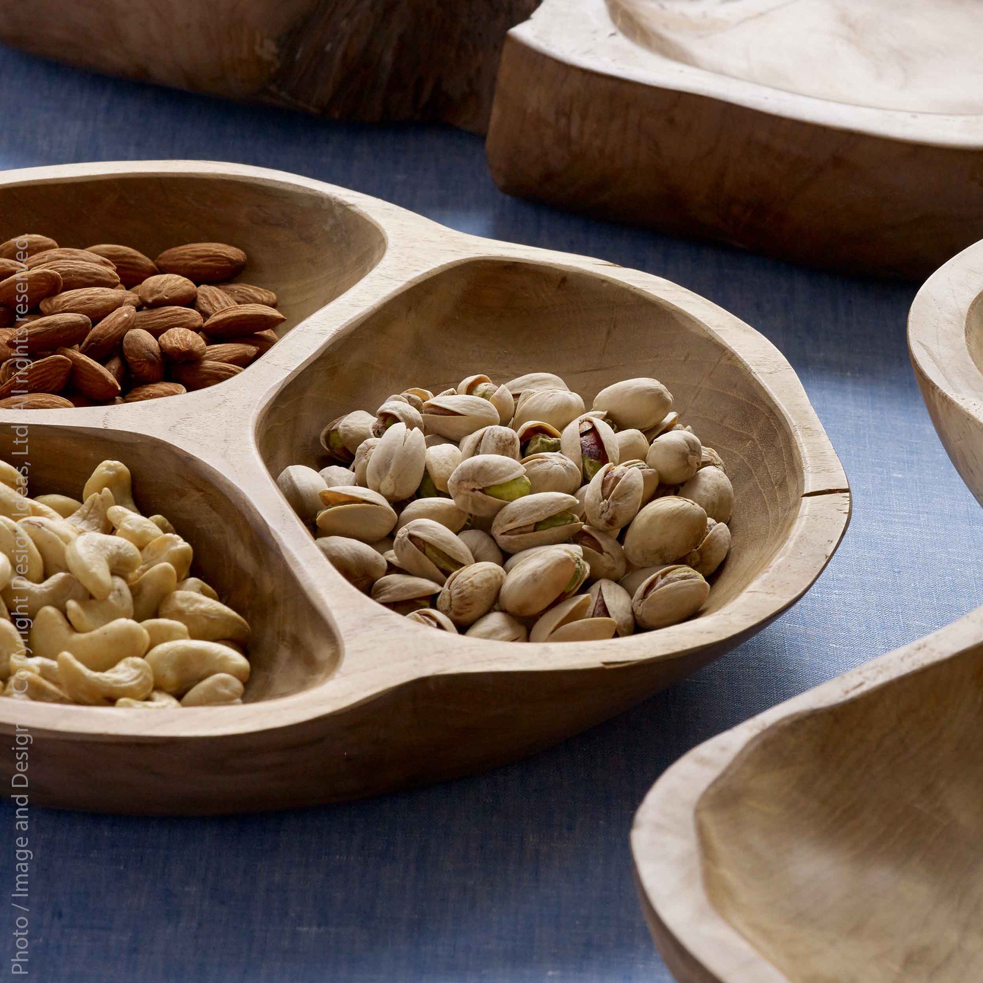 Takara™ Teak Root Round Tray