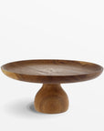 Brindisi™ Suar Wood Pedestal (11.8 in dia x 5.1 in)