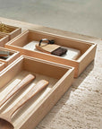 Beckman™ 6 x 9 x 2 in. Cut and Glued Birch Drawer Organizer - (colors: Natural) | Premium Organizer from the Beckman™ collection | made with Birch for long lasting use