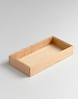 Beckman™ Birch Drawer Organizer (6 x 12 x 2 in.) - (colors: Natural) | Premium Organizer from the Beckman™ collection | made with Birch for long lasting use