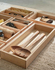 Beckman™ Cut and Glued Birch Drawer Organizer (6 x 15 x 2 in.) - (colors: Natural) | Premium Organizer from the Beckman™ collection | made with Birch for long lasting use