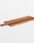 Nama Acacia Serving Board - Silver Color | Image 1 | From the Nama Collection | Elegantly assembled with natural acacia for long lasting use | Available in black color | texxture home