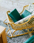 Shelburne™ Woven Rattan Sleigh