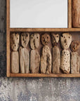 Tavu™ Hand Carved Recycled Wood Mirror