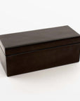 Bagan Bamboo Pen Box - Black Color | Image 1 | From the Bagan Collection | Expertly constructed with natural bamboo for long lasting use | Available in black color | texxture home