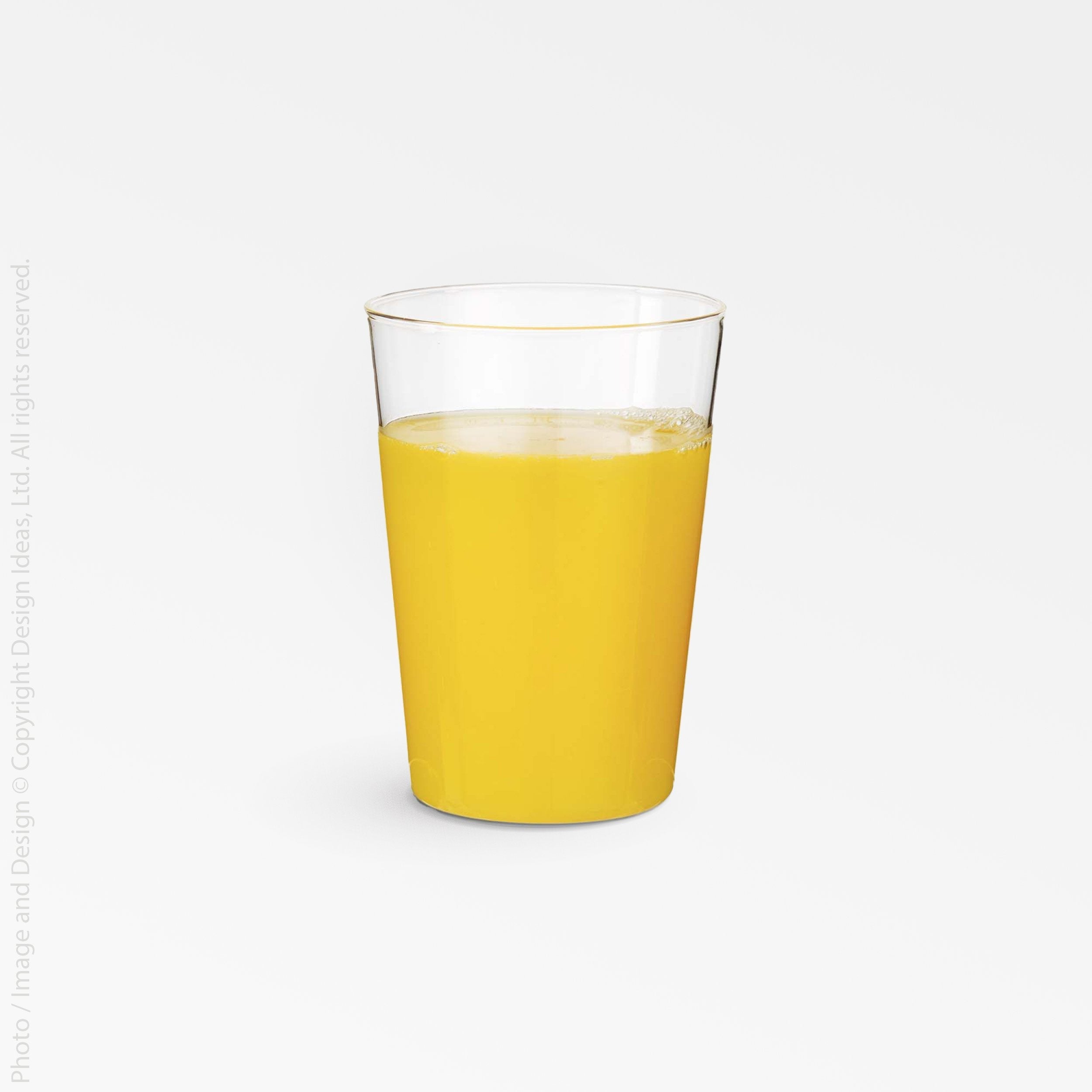 ITI Juice Glass: Lexington, 8 1/2 oz Capacity, Clear, Glass, 4 5/8 in  Overall Ht, 2 1/2 in Dia