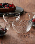 Livenza™ bowls (set of 4) - Clear | Image 2 | Premium Bowl from the Livenza collection | made with Borosilicate Glass for long lasting use | texxture